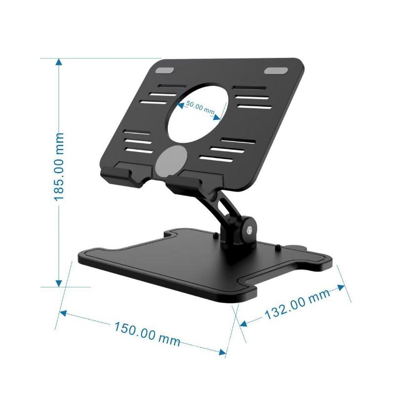 Desktop Tablet Holder Rotatable Foldable Heat Dissipation and Shrinkable Lazy Person