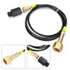 1.7m CGA320 Thread CO2 Soda External Hose Adapter Kit for Kitchen Soda Water Cylinder Bucket