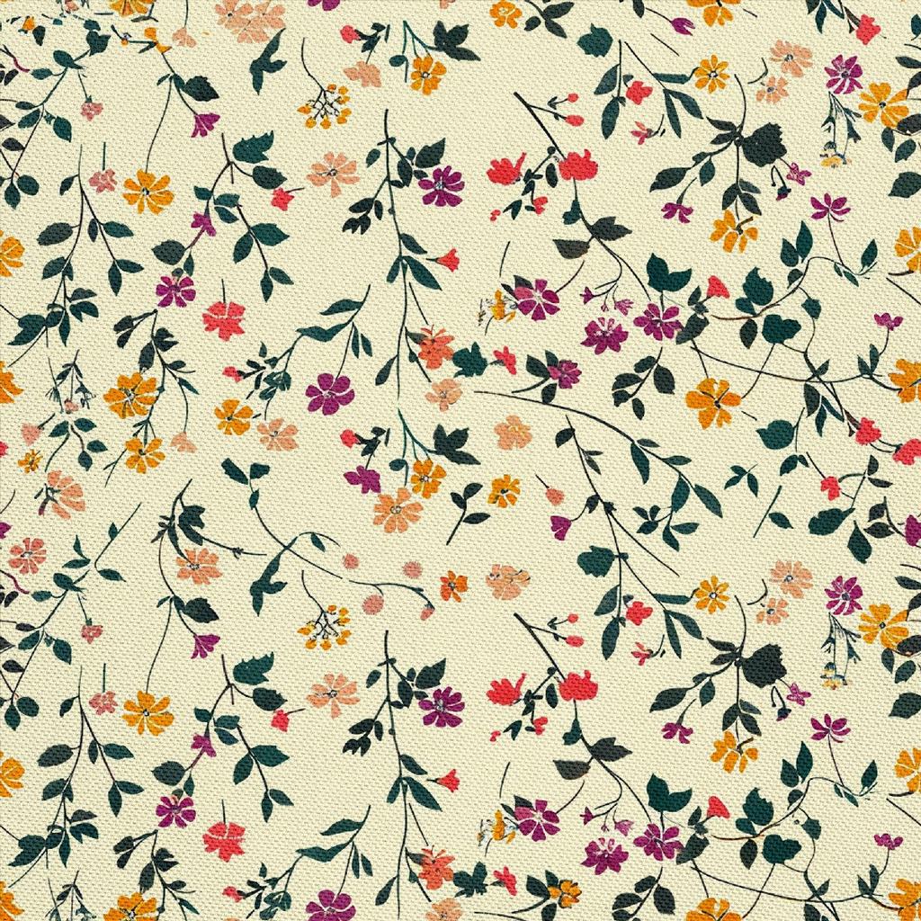 Outdoor Dekostoffe Oxford - Motiv Blumen I Dx5184