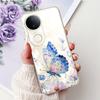 For Vivo S20 Elegant Floral Butterfly Phone Case For Vivo S20 V2429A Soft Silicone TPU Cases