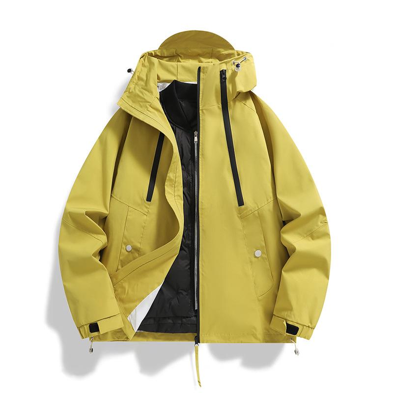 

Легкая куртка для улицы, для походов, для поездок на работу, для кемпинга, для рыбалки, парная хлопковая куртка-подкладка. 2XL