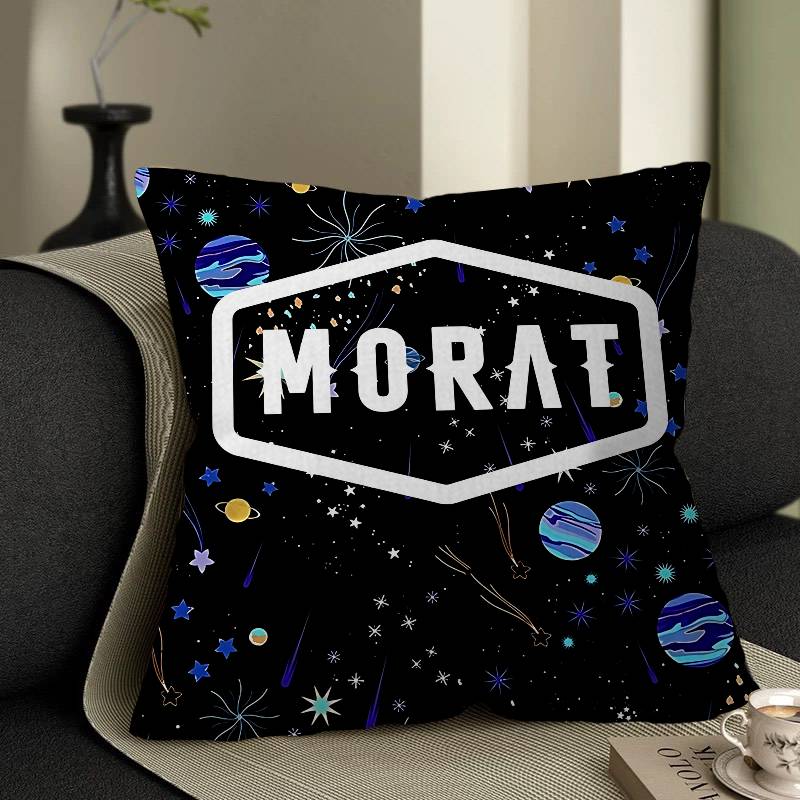 M-Morat Band Cushion Cover Pillowcase Upholstery Sofa Throw Pillow Home Decor Pillowcas
