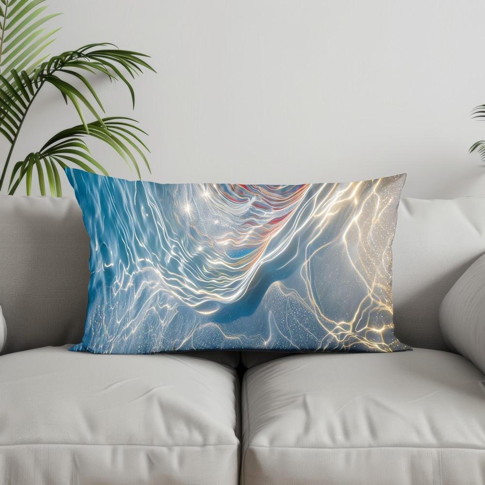 Home Decor Abstract Patterns Pillow Covers Suitable For Sofa Bedroom Car Pillow Cover Cushion Rectangular Back Cushion