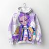 Y2K KPop Demon Hunters Hoodies Teenage Girls Boys Rumi KPop Demon Hunters Hoody Autumn Casual Long Sleeve Children's Clothing