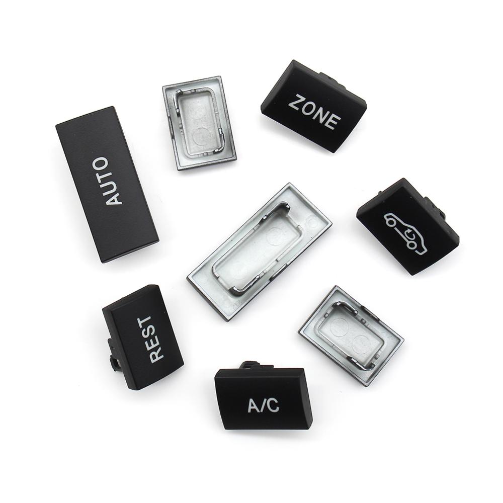 Car Central Console Air Conditioner AC Heater Button Switch Cover Climate Control Caps For Mercedes Benz E Class W212