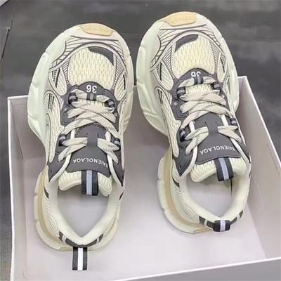 New Summer Mesh Footwear Women Thick Soled Mesh Sneakers Breathable Casual Sports Shoes for Ladies