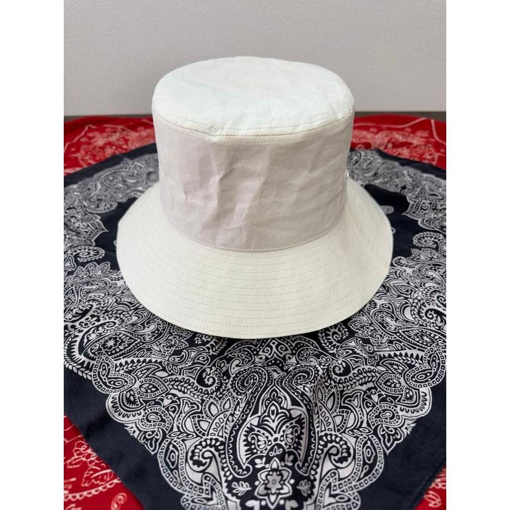 Used CA4LA Kashira Japanese Paper Bucket Hat Washable White