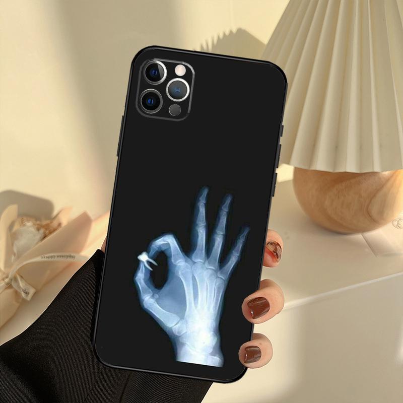 Dentist Tooth Pattern Case For iPhone 11 12 13 14 15 16 Pro Max Cover For iPhone 13 12 Mini XR X XS Max Plus