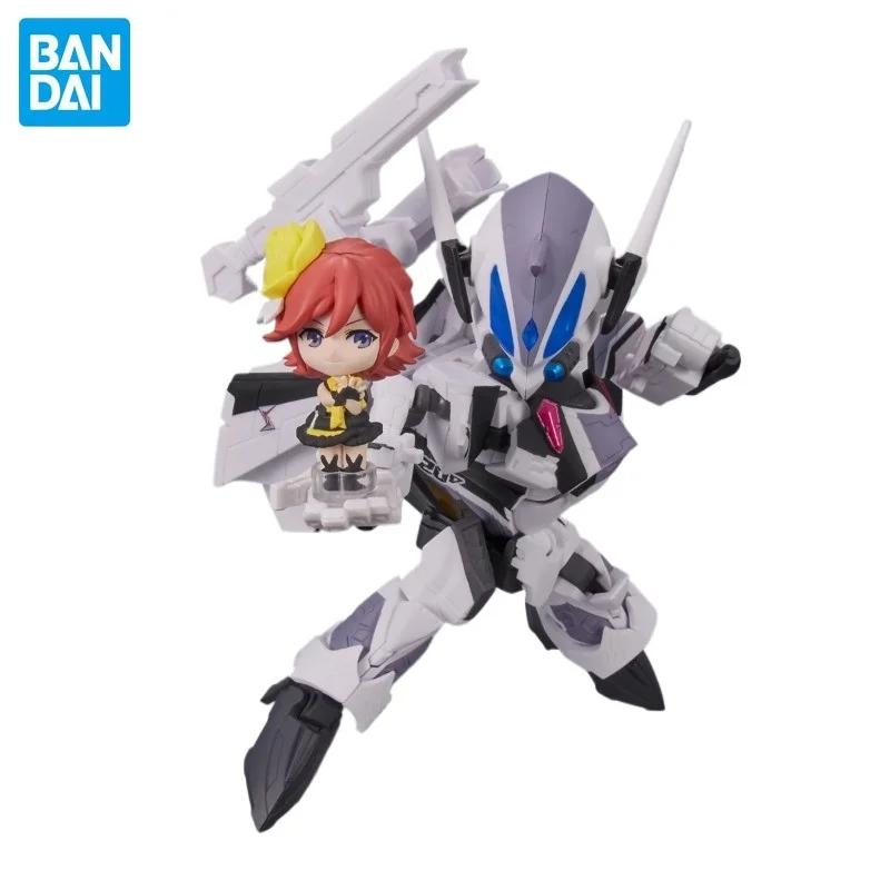 

Tiny Session Macross Model Kit VF-31J Freyja & VF-31C Mirage Messer - Super Dimension Fortress Anime Robot Collection