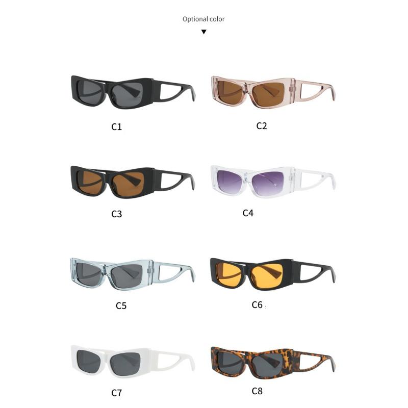 Women's sunglasses, men's and women's fashion small square sunglasses