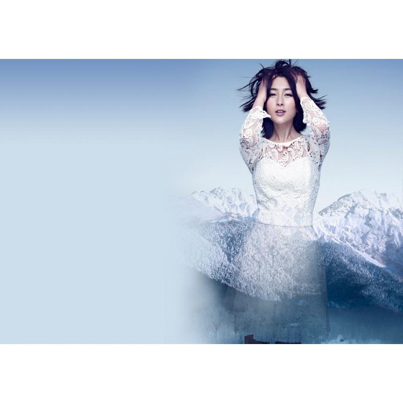 Masu Female Star Photo Poster - Decorative Wall Hanging with Frame