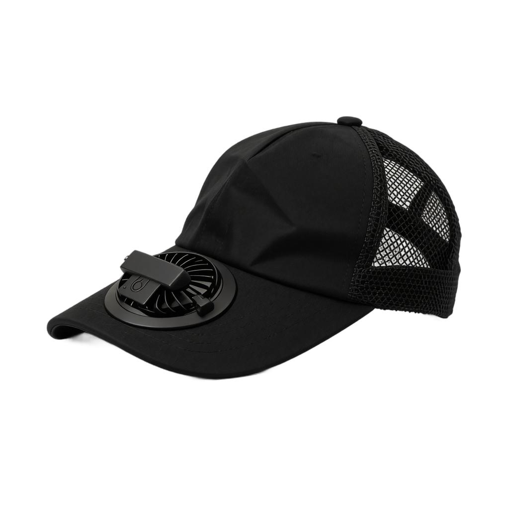 Summer USB Rechargeable Fan Hat Adjustable Outdoor Baseball Cap with Three-Speed Fan for Adult Men and Women Sun Protection Breathable Mesh