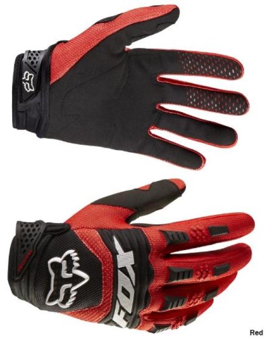 2013 FOX DIRTPAW Fox Dirtpaw Race Gloves Red Size M /