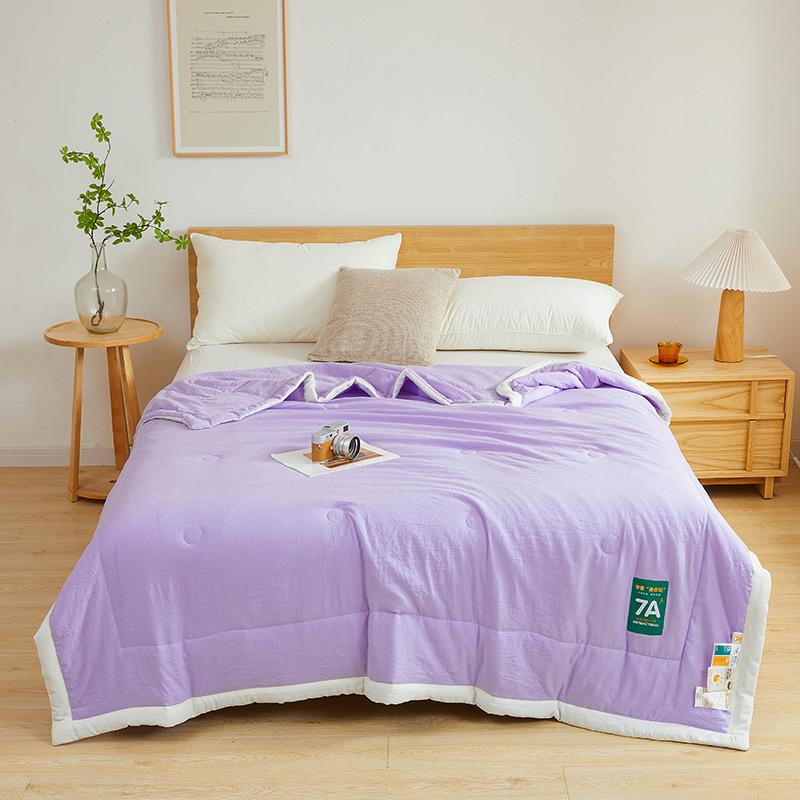 Raw Cotton Air Conditioning Quilt Summer Washable Summer Cooling Quilt Student Dormitory Ins Style Soybean Summer Quilt Core