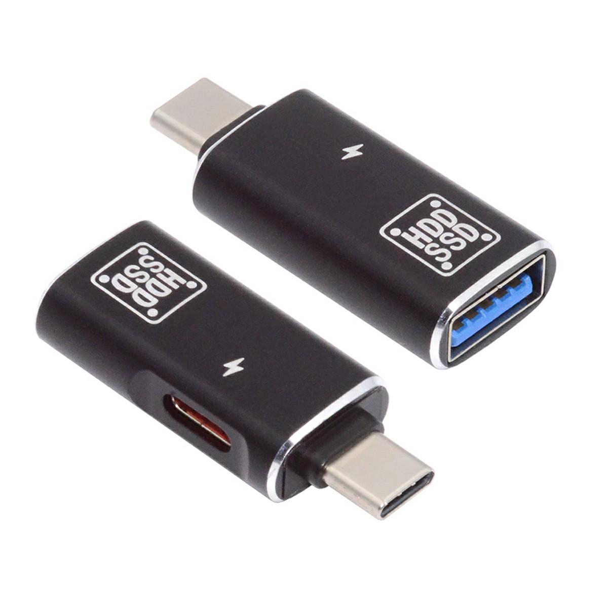 

UC-035-AC 10Gbps Type-C to USB 3.0 Female OTG DC 5V Power Adapter for Tablet Phone As Shown A