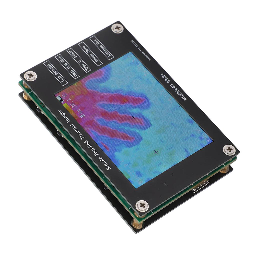 Thermal Imager Infrared Camera Digital Handheld Portable Multifunctional 2.8in LCD Screen