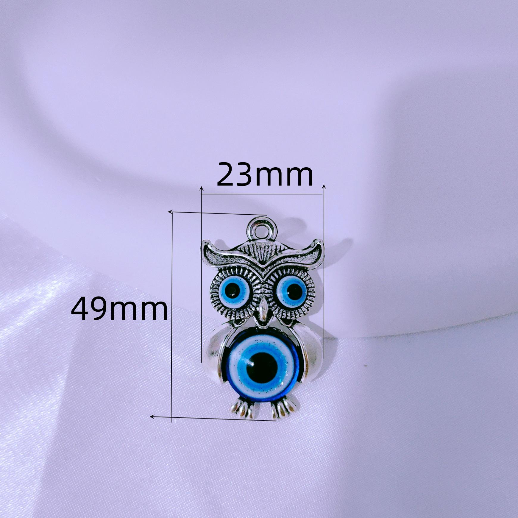 

Серьги из экологически чистого сплава Blue Eye Owl