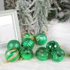Christmas Tree Pendants Decorative Hanging Christmas Baubles Balls Ornaments Set