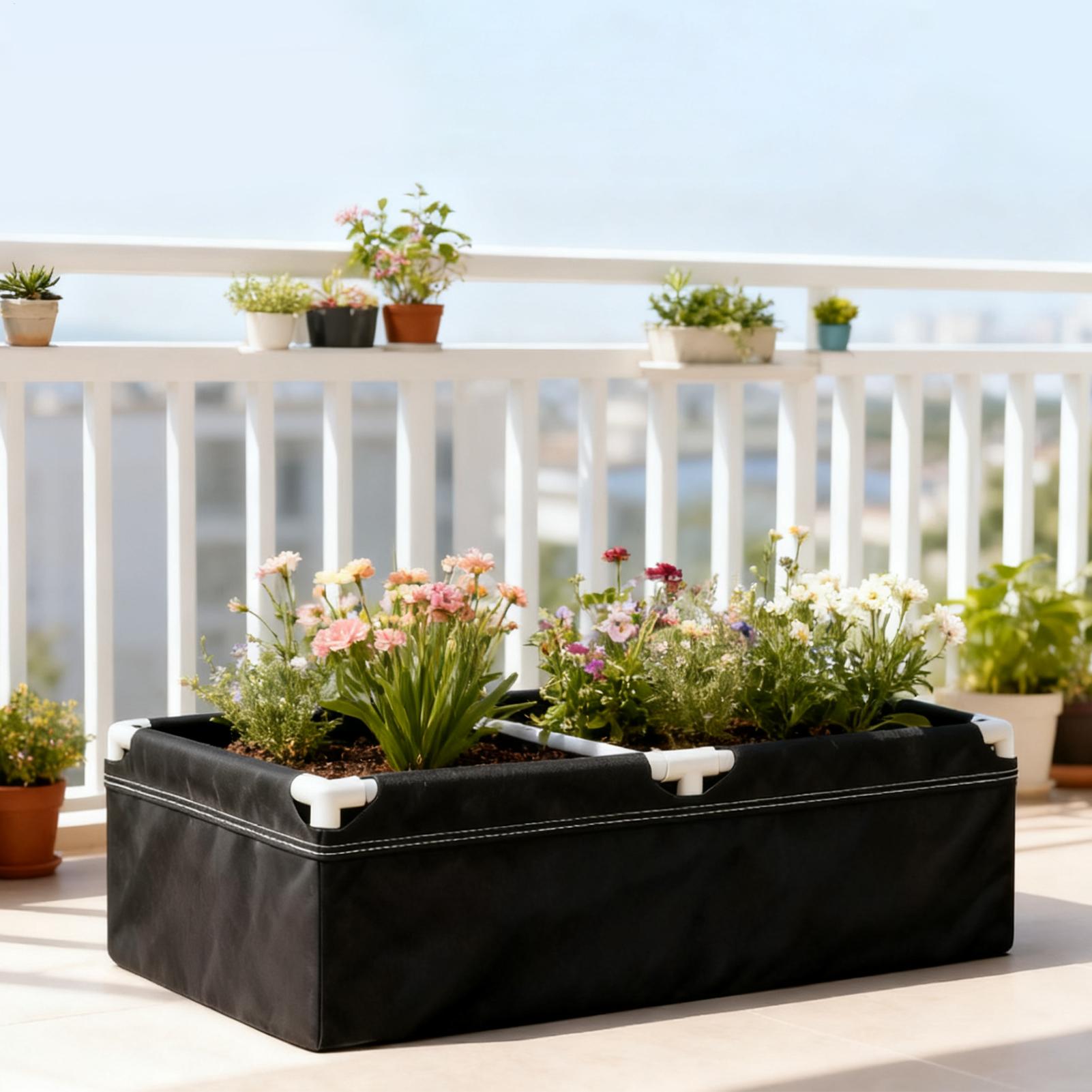 

Тканевая прямоугольная приподнятая грядка для сада, горшок-рассадник для выращивания овощей, садовые приподнятые грядки с каркасом для овощей, клубники China Mainland