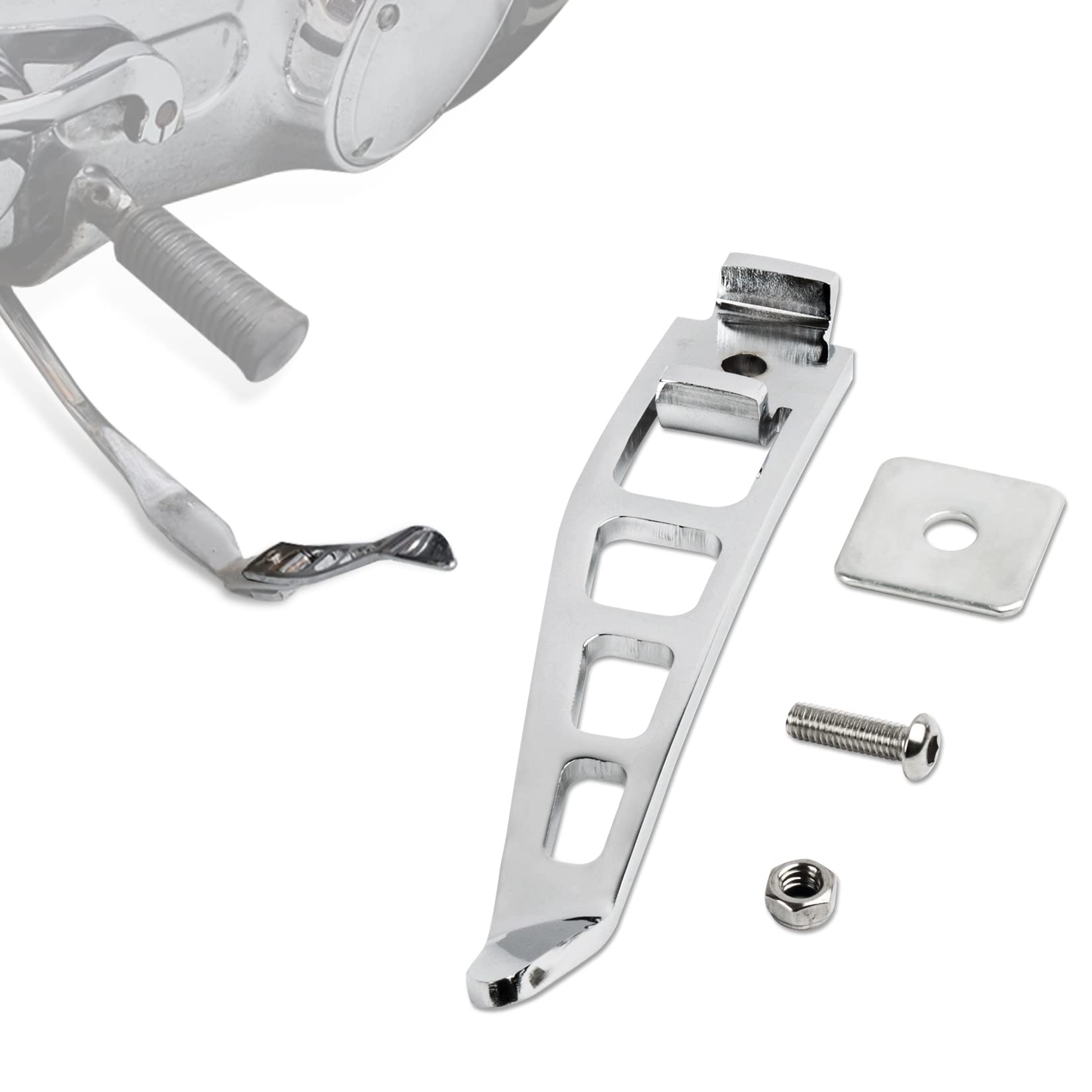 

For Kickstand Extension Fit Dyna 1993-2017