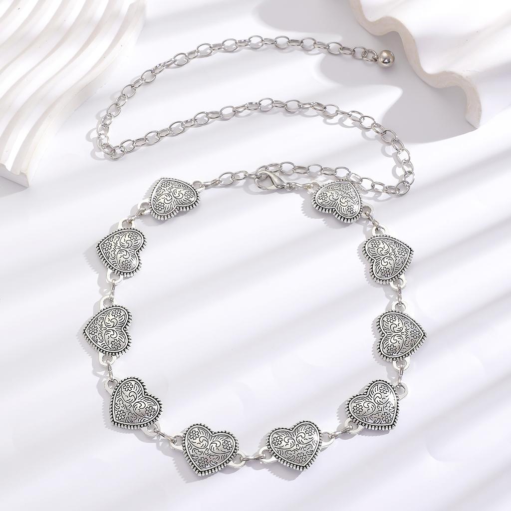 Retro Geometric Fringe Coin Waist Chain For Women Fashion Decorative Belly Dance Dress Ethnic Style Belt