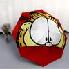 1pc Garfield Cat Automatic Open/Close Umbrella Folding Umbrella, Portable Compact Travel Umbrella, Gift for Men & Women y03