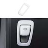 Sliver Steel For Benz C-Class W205 Car Console Multimedia Emergency Button Cover