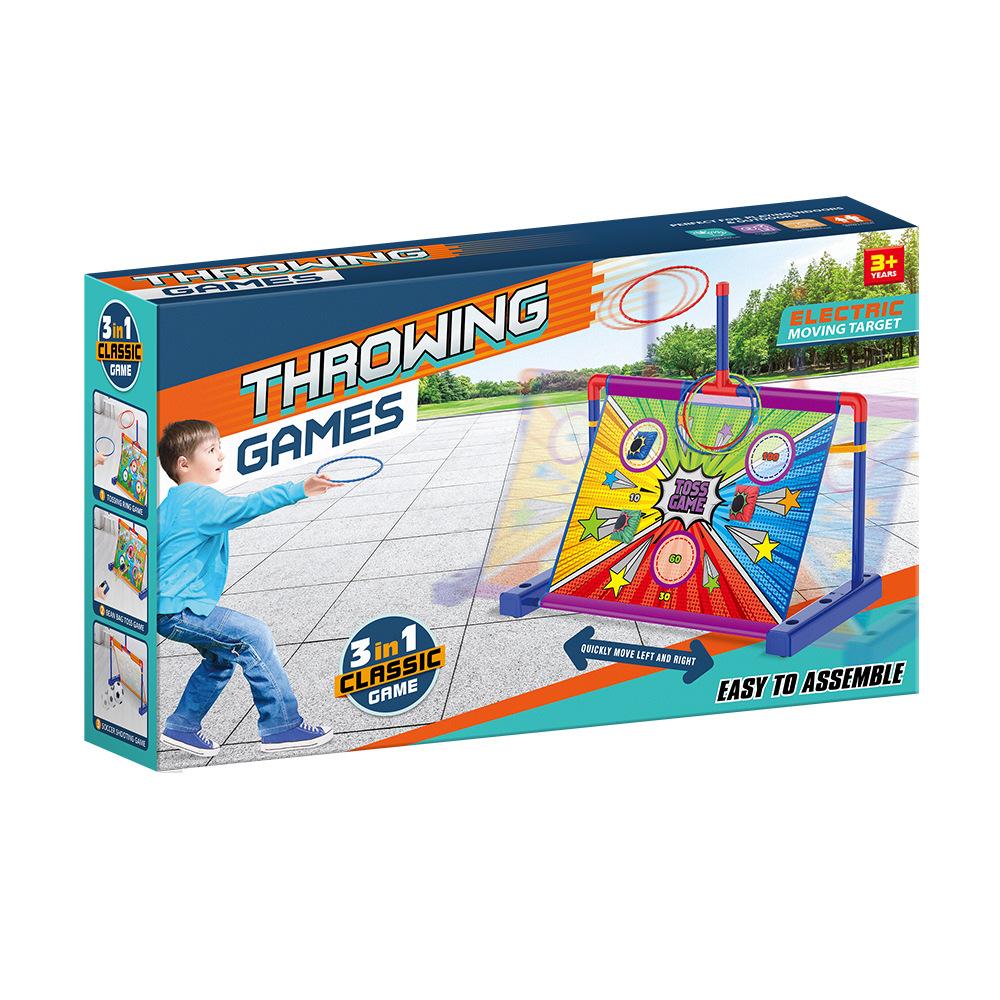 4 in 1 leuchtender mobiler Basketball-Fußballständer, Kinderballsport-Spielzeuganzug