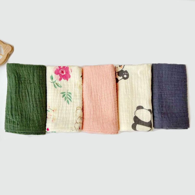 Baby Mullwaschlappen und Taschentuch aus reiner Baumwolle