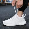Casual Running Summer Anti Slip Hiking Mesh Breathability Athletic Shoe Tennis Man Trend 2025 Man Sneakers Couple White