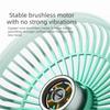 Low Noise Portable Electric Fan USB Rechargeable Mini Fan Personal Cooling Fan  Desktop Use