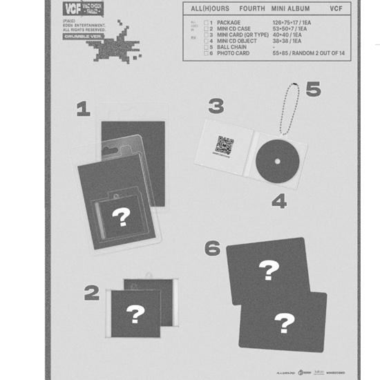 ALLT(H)VÅRT- 4:e Mini-album - ?VCF ?(CRUMBLE ver.) - Släpp 2025.09.09