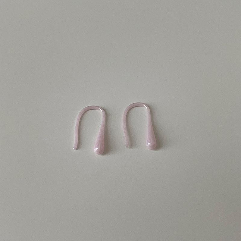 

Серьги Candy Match Ceramic Ear hole, женские, простые и маленькие, повседневные, индивидуальные, универсальные, темпераментные серьги