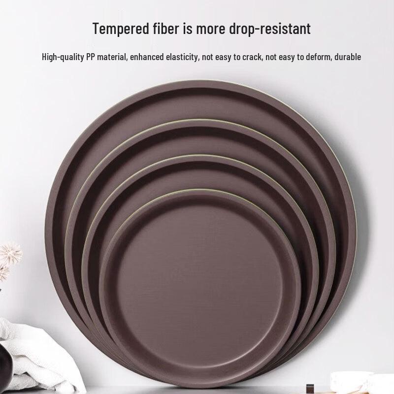 Lijia Kitchenware Thickened Non-Slip Plastic Serving Tray