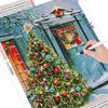 5D Diamond Painting Landscape Door Rhinestone Kit Sale Diamond Embroidery Christmas Tree Needlework Sets Handmade Gift