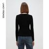 Langzi V-Neck Wool Knit Sweater