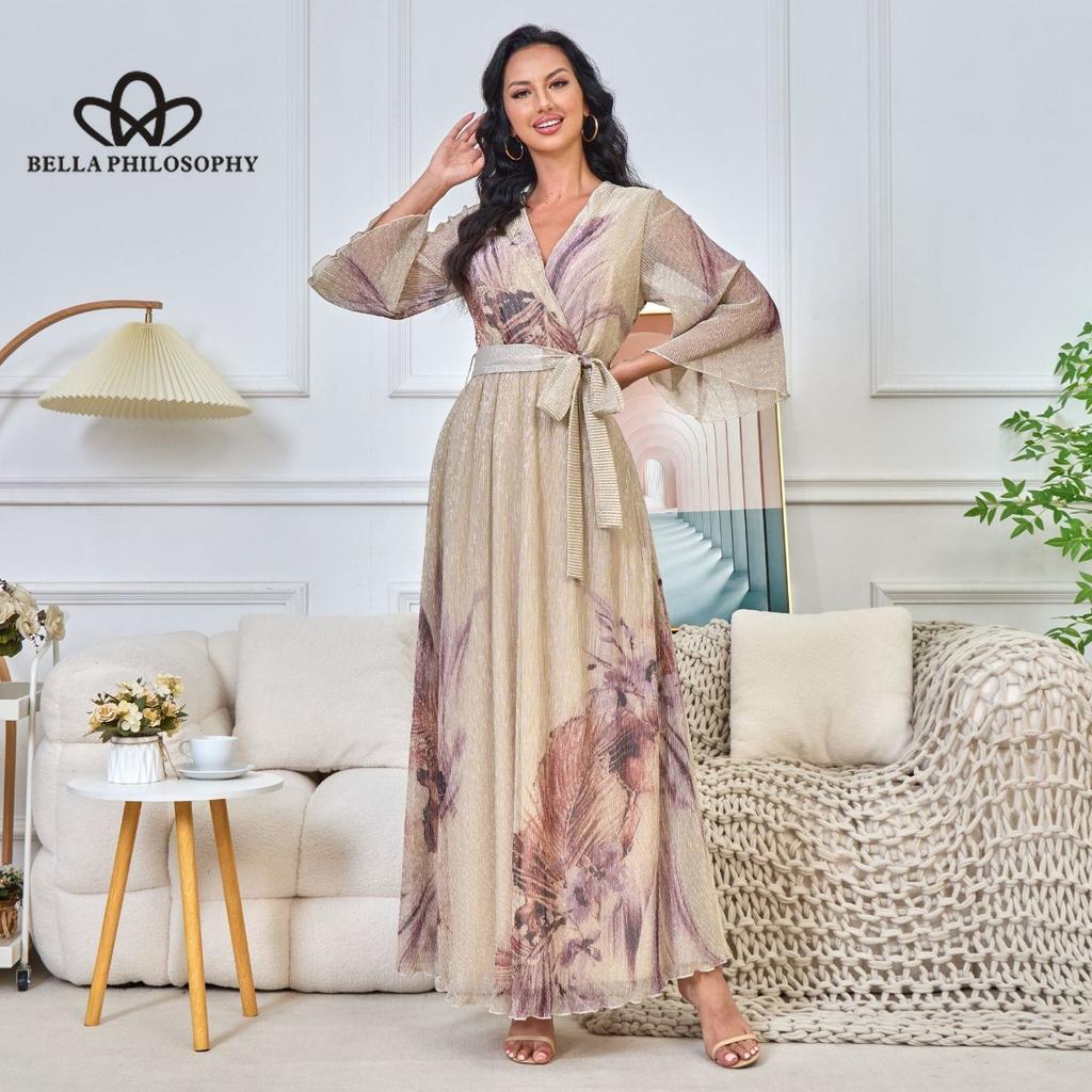 Damen Neue Schlanke Langarm Abendkleider Party Elegante Kleider Langes Kleid Party Stil Alltagskleid