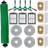 405 Pièces d'accessoires de remplacement pour iRobot Roomba Plus 505 Combo / 507 Combo Aspirateur Robot, Pièces d'aspirateur avec 1 Brosse Principale, 3 Filtres HEPA