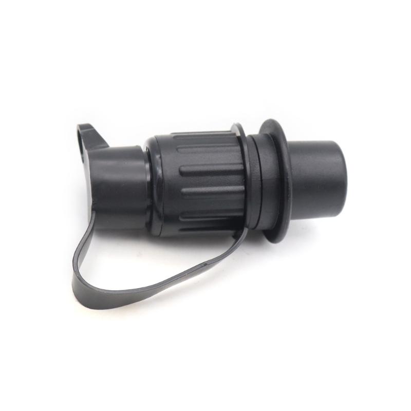 3-poliger Anhängerstecker, mit wasserdichter Versiegelung, 12 V wasserdichter Anhängerstecker, 3-poliger Anhängerstecker für Wohnwagen, Auto