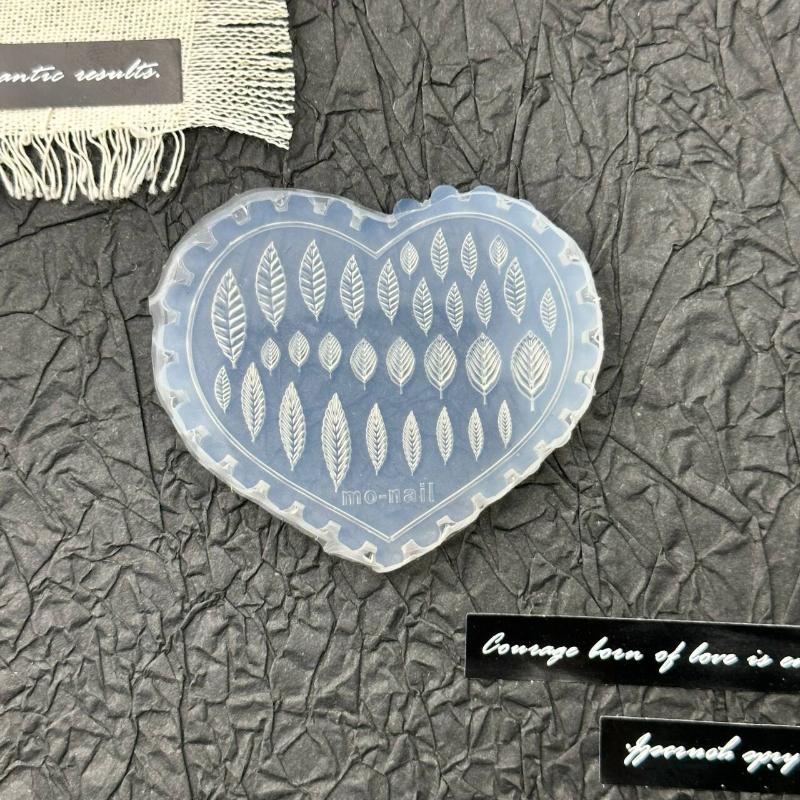 Rose Blomst Sommerfugl 3D Silikon Negler Form Tulipan Negler Maler DIY Neglekunst Dekor Myk Stemplingsform Manikyr Design Verktøy