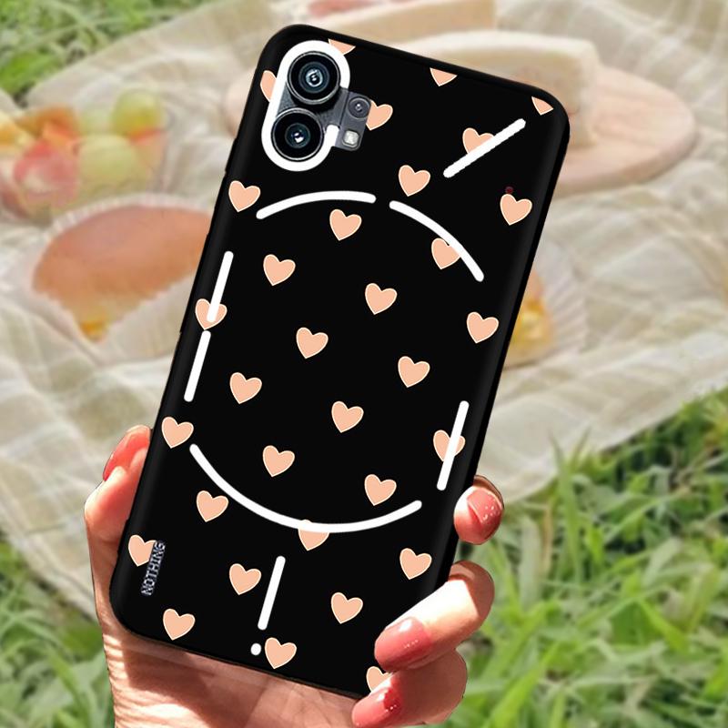 Für Nothing Phone 1 Hülle Sturzsicher Nothing Phone 1 Weiche Schale Cartoon Schöne Rückseite Schutzhülle Für Nothing Phone1 Funda