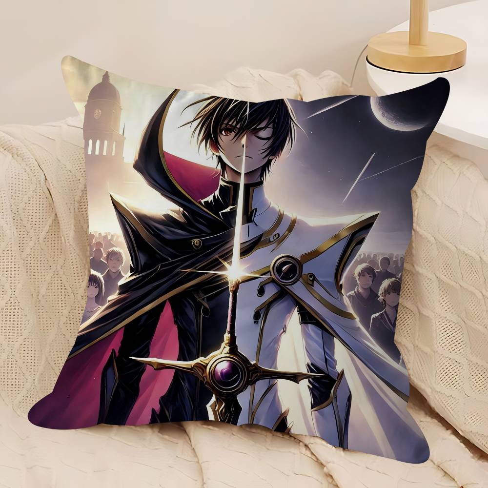 C-kod G-Geass Anime Lönndesign Kuddfodral Glad Höstskörd Dekor Högtidsdekorationskuddfodral