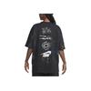 Nike Maglietta Oversize X Futura da Donna Breaking (Dimensionamento dell'Asia) Abbigliamento Streetwear da Donna Nera FZ0284010
