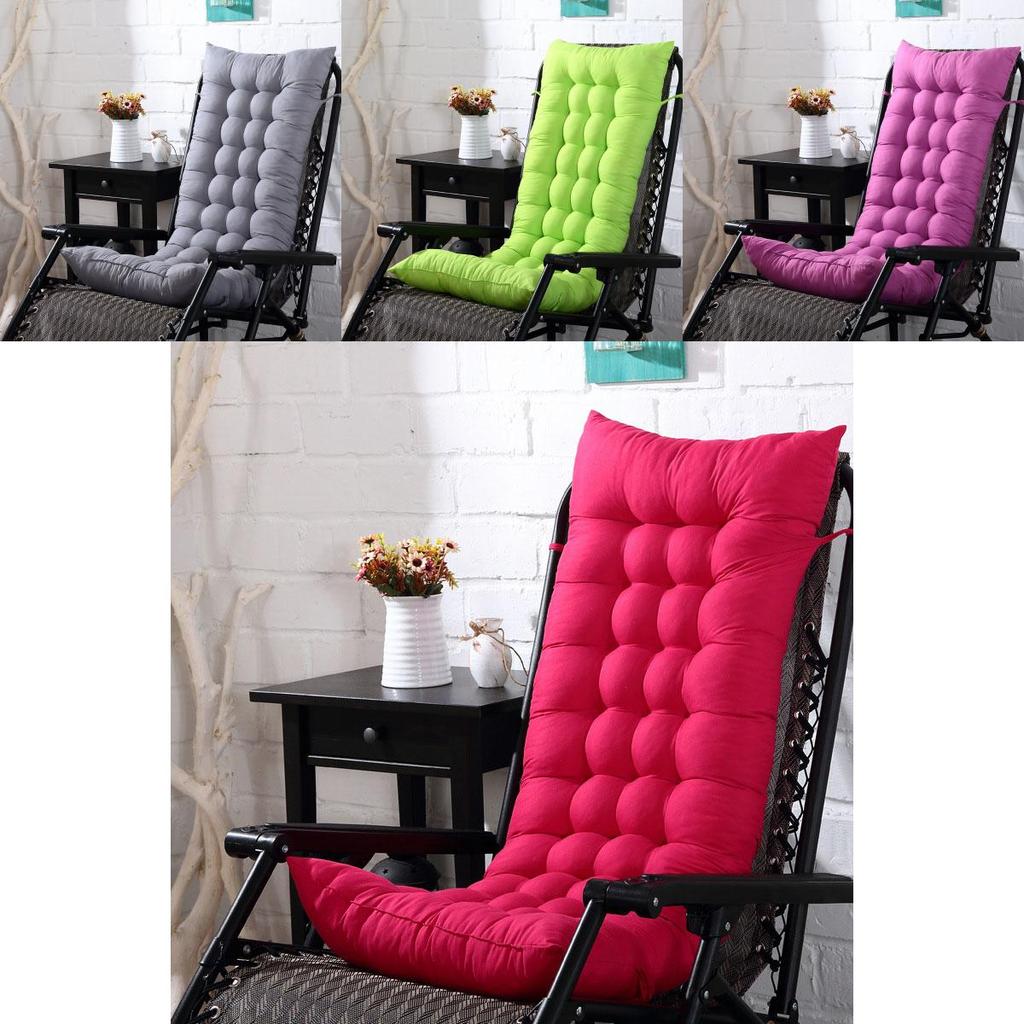 Premium High Back Chair Pad With Soft Polyester Fill Precision Stitching And Secure Attachment