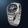 KENTEX - Solar Watch - S815M-07 - Edition of Blue Impulse Titanium Solar 30th Anniversary Model T-4 - Blue