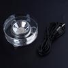Shatterproof ABS Illuminated Base With Adjustable Lighting Modes Compatible With USB Power Sources for Display Purposes