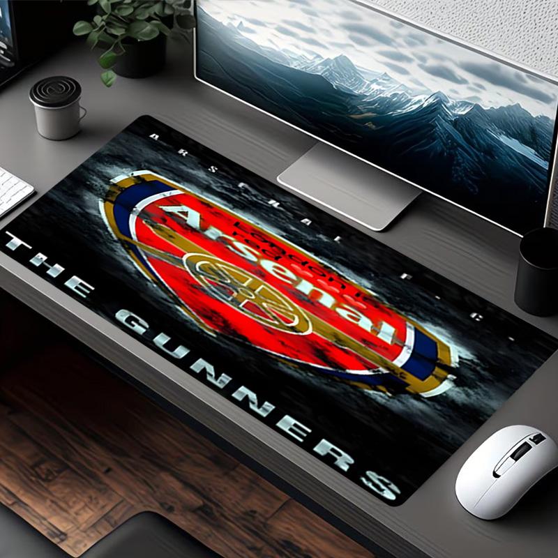 Fußball F.C Druck Mauspads, für Tastaturpad Laptop PC Matte für Büro Home Use, Schreibtischdekoration, Perfektes Geburtstagsgeschenk für Gamer
