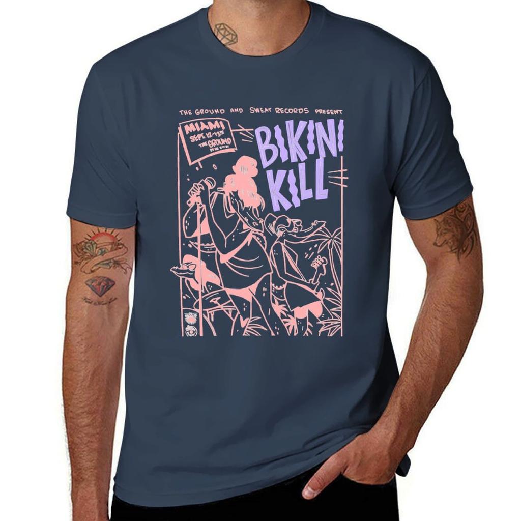 Bikini Kill For Fans Tshirt Work Wear Short Sleeve Tshirt