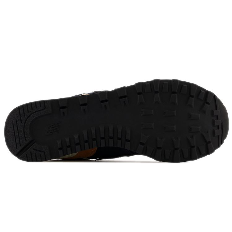 New Balance NB 574 V2 Retro Leather Low-Top Casual Running Shoes Unisex Sneaker Blue Brown ML574OT2