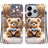 Redmi 14C Animal Case Lion Panda Leather Phone Cover For Xiaomi Redmi Note 14S 4G 14 Pro Plus 5G Wallet Flip Coque Protect Cases